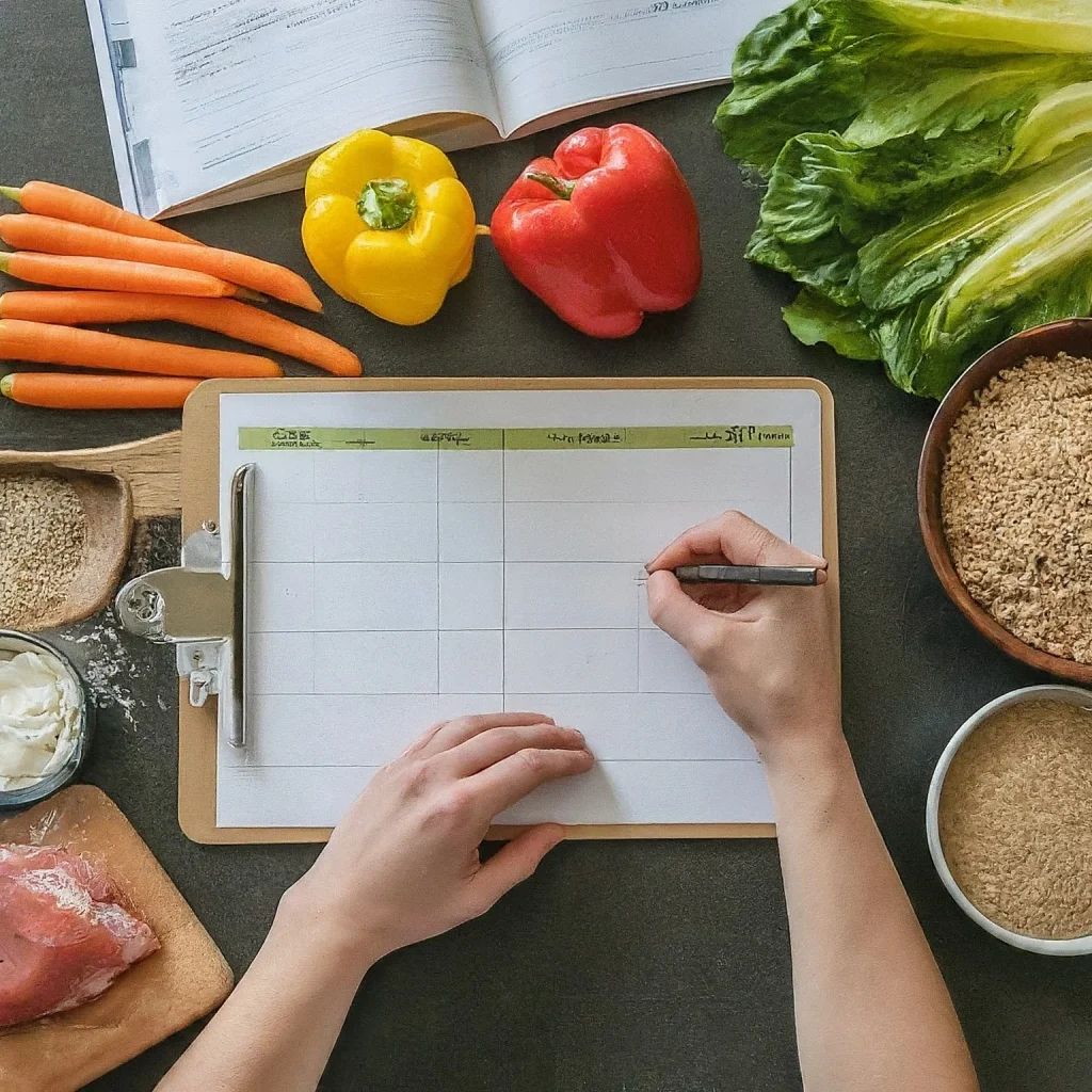 Provide tips and strategies for effective meal planning to support healthy eating habits.