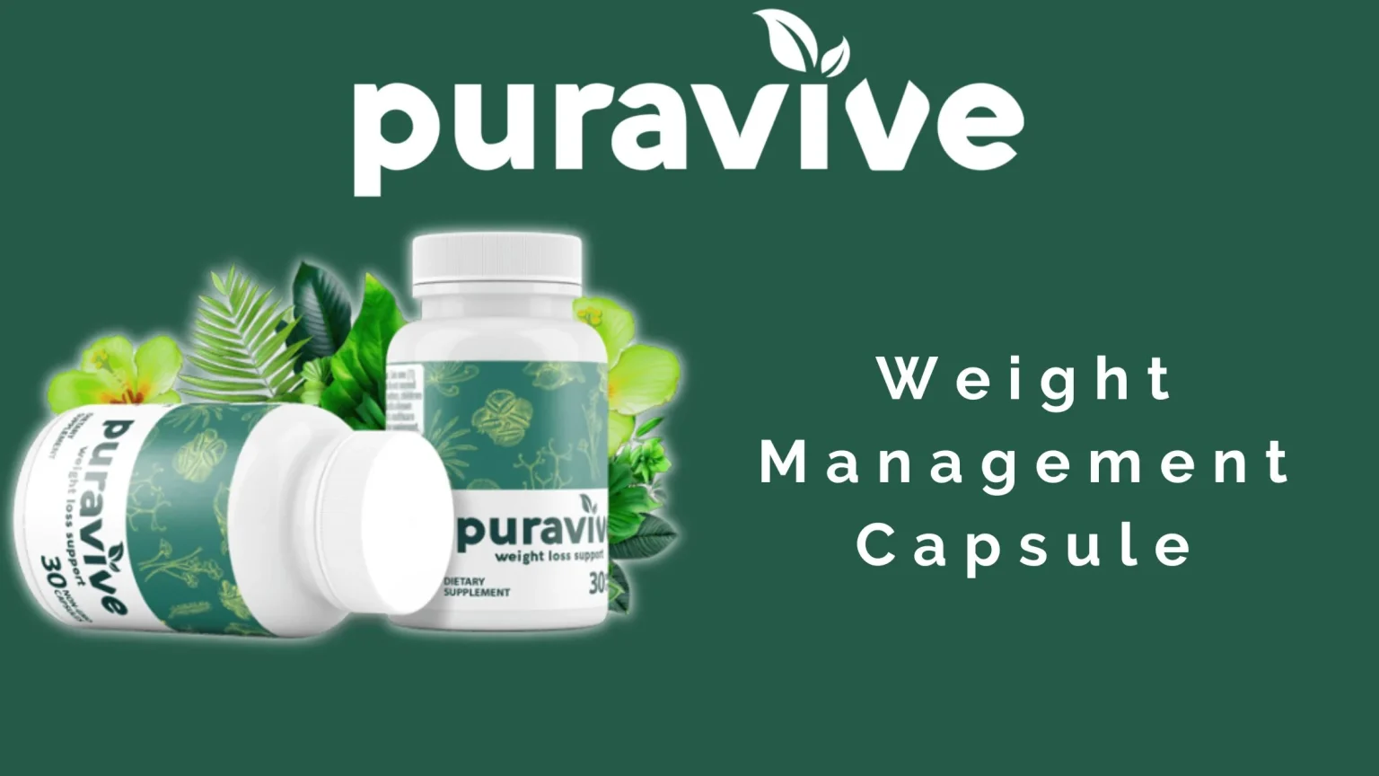 Puravive Weight Management Capsules Supplement For Weight Loss