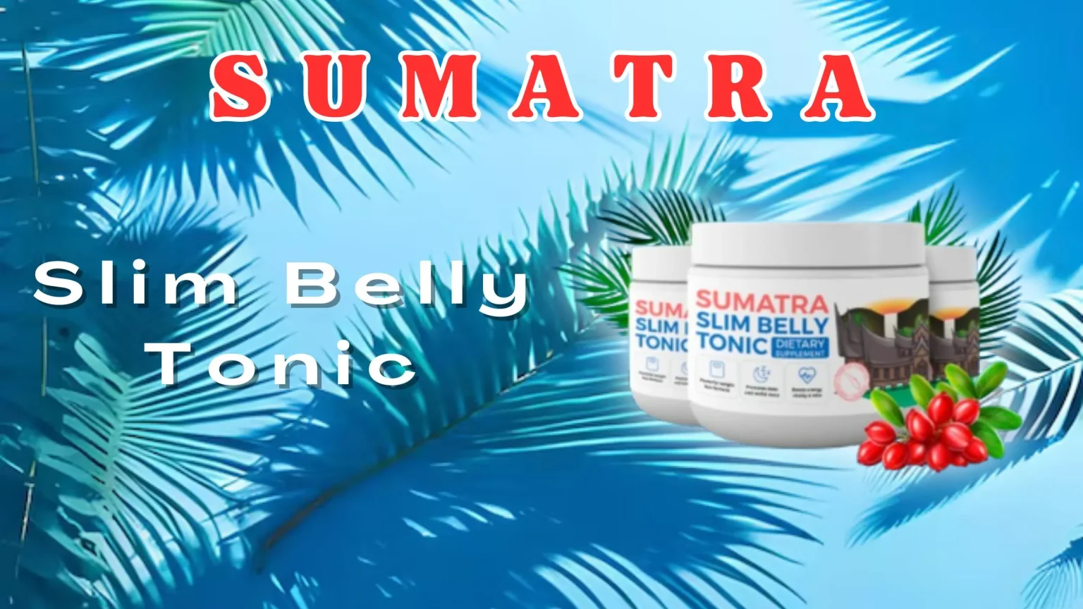 Sumatra Slim Belly Tonic Key to Flat Tummy