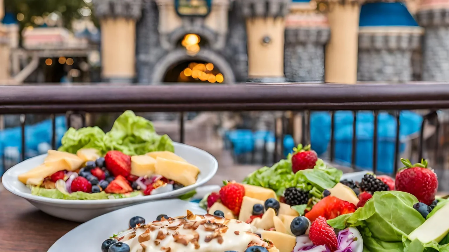 how to eat healthy at disneyland