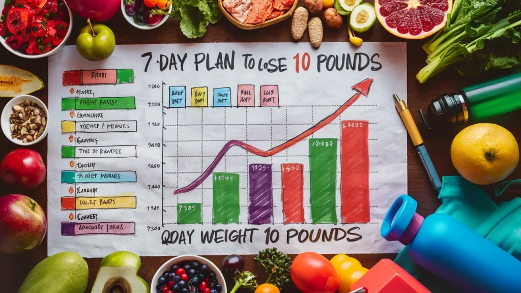 7-Day Plan to Lose 10 Pounds Quick Weight Loss