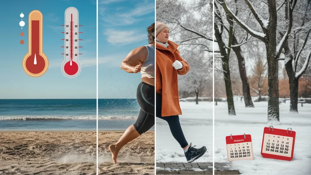 is weight loss easier in summer or winter