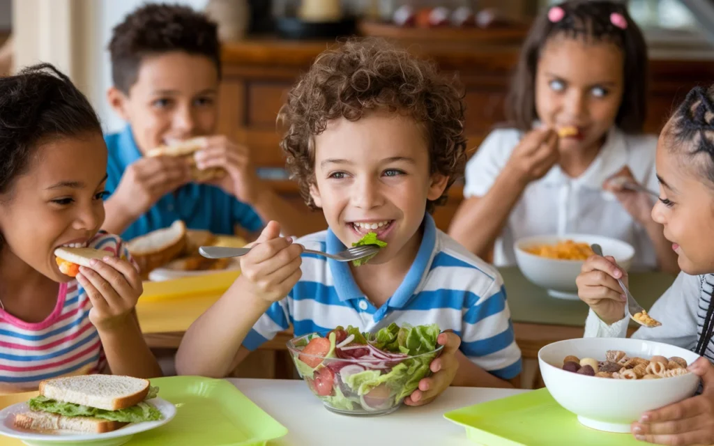 benefits of healthy eating for kids