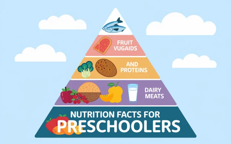 nutrition facts for preschoolers