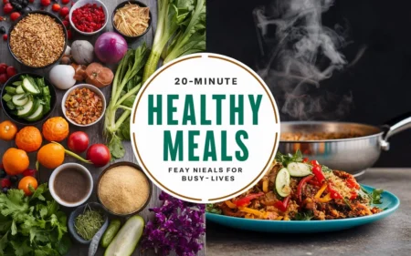 20-Minute Healthy Meals: Quick and Nutritious Dinners for Busy Lives