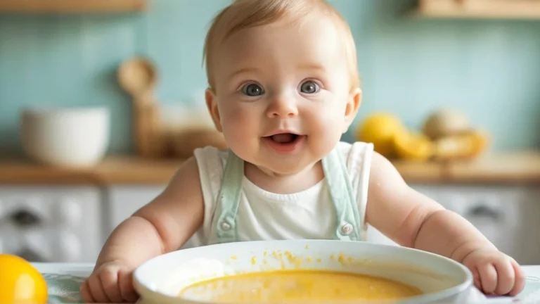 4 Months Baby Food Recipes