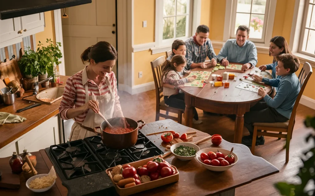 5 People Cooking