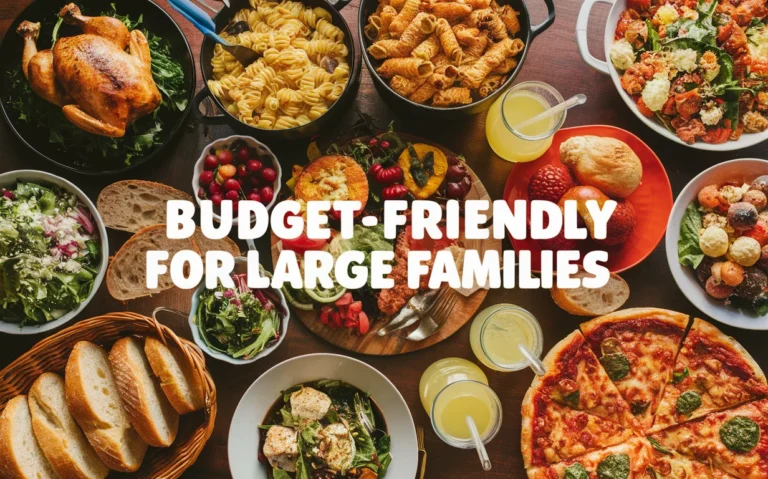 Cheap Meals for Large Families