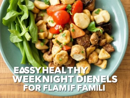 Easy Healthy Weeknight Dinners for Family