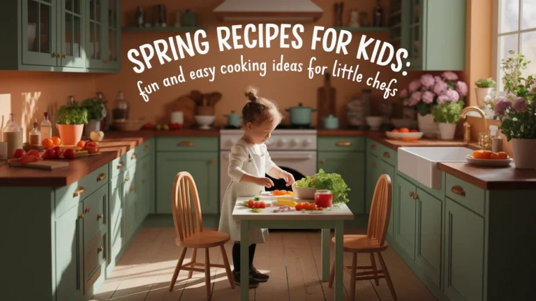 Spring Recipes for Kids Fun and Easy Cooking Ideas for Little Chefs