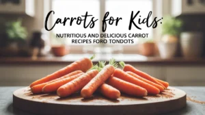 Carrots for Kids Nutritious and Delicious Carrot Recipes for Toddlers